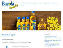 Tablet Screenshot of bayola.de